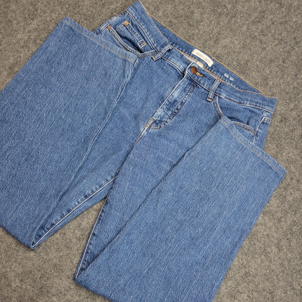 Warp Weft Eze Jeans Womens 10/30 Baggy Boho Streetwear Americana Y2K Street Wear